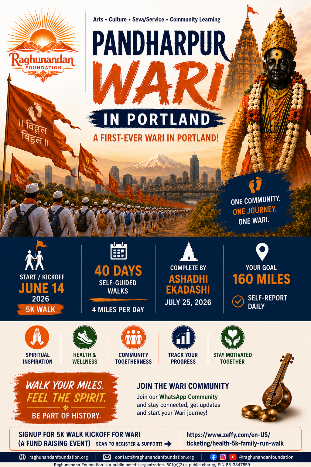 Pandharpur Wari in Portland
